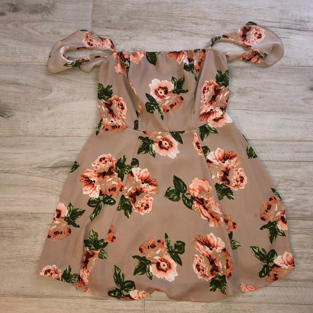 Off the shoulder sun dress